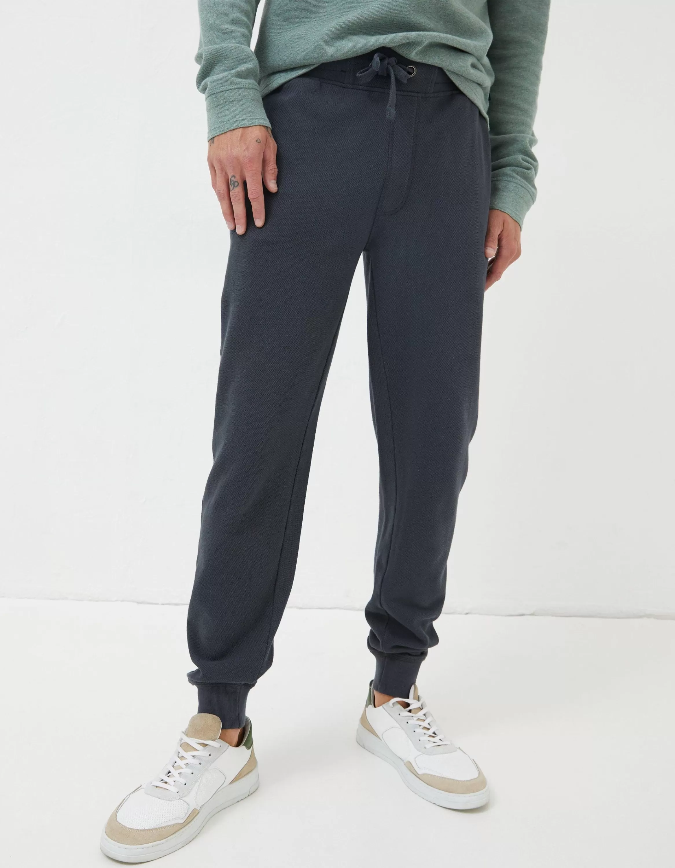 Best FatFace Pique Jogger Washed Black