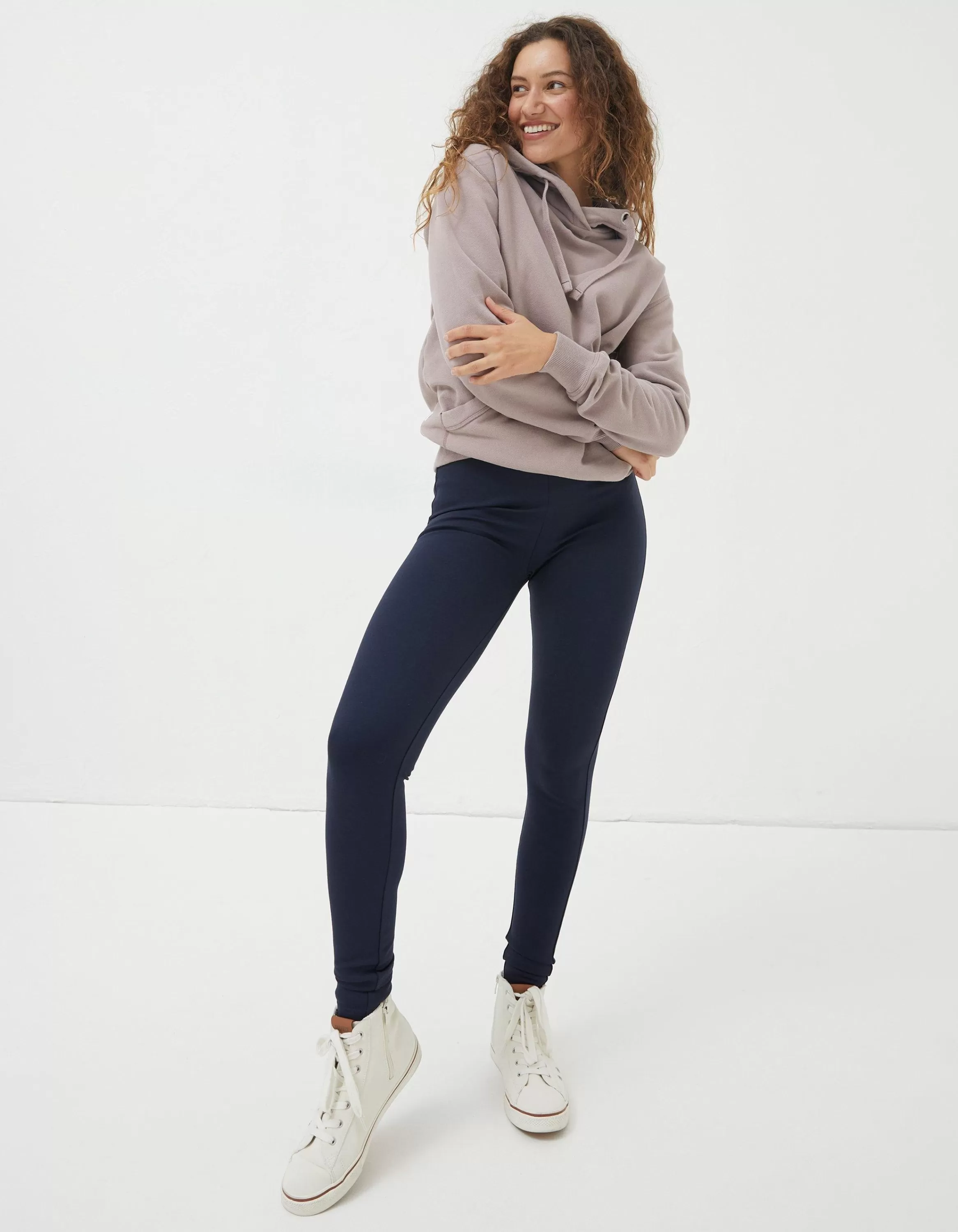 Clearance FatFace Ponte Legging Navy