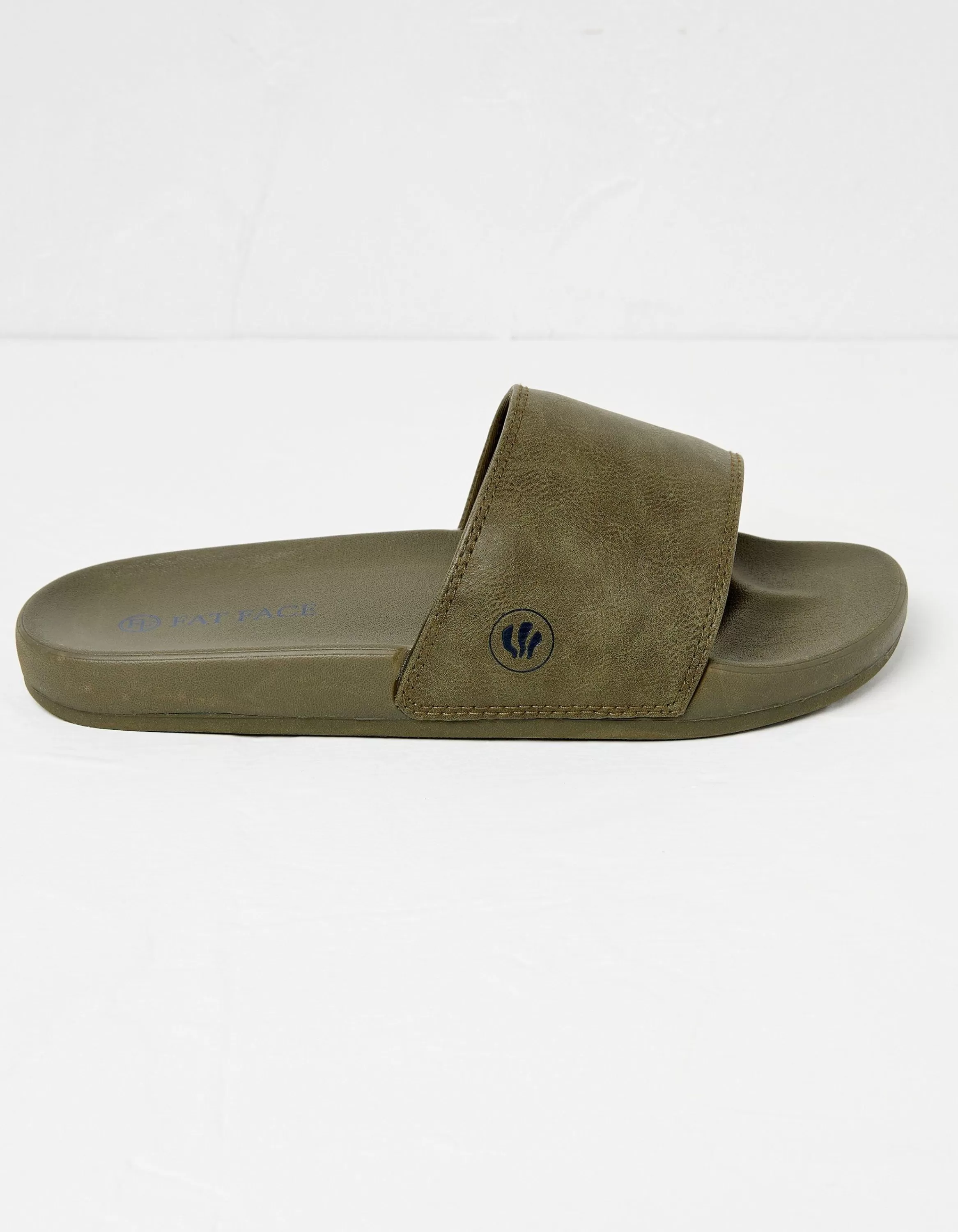 Outlet FatFace Pool Sliders Khaki Green