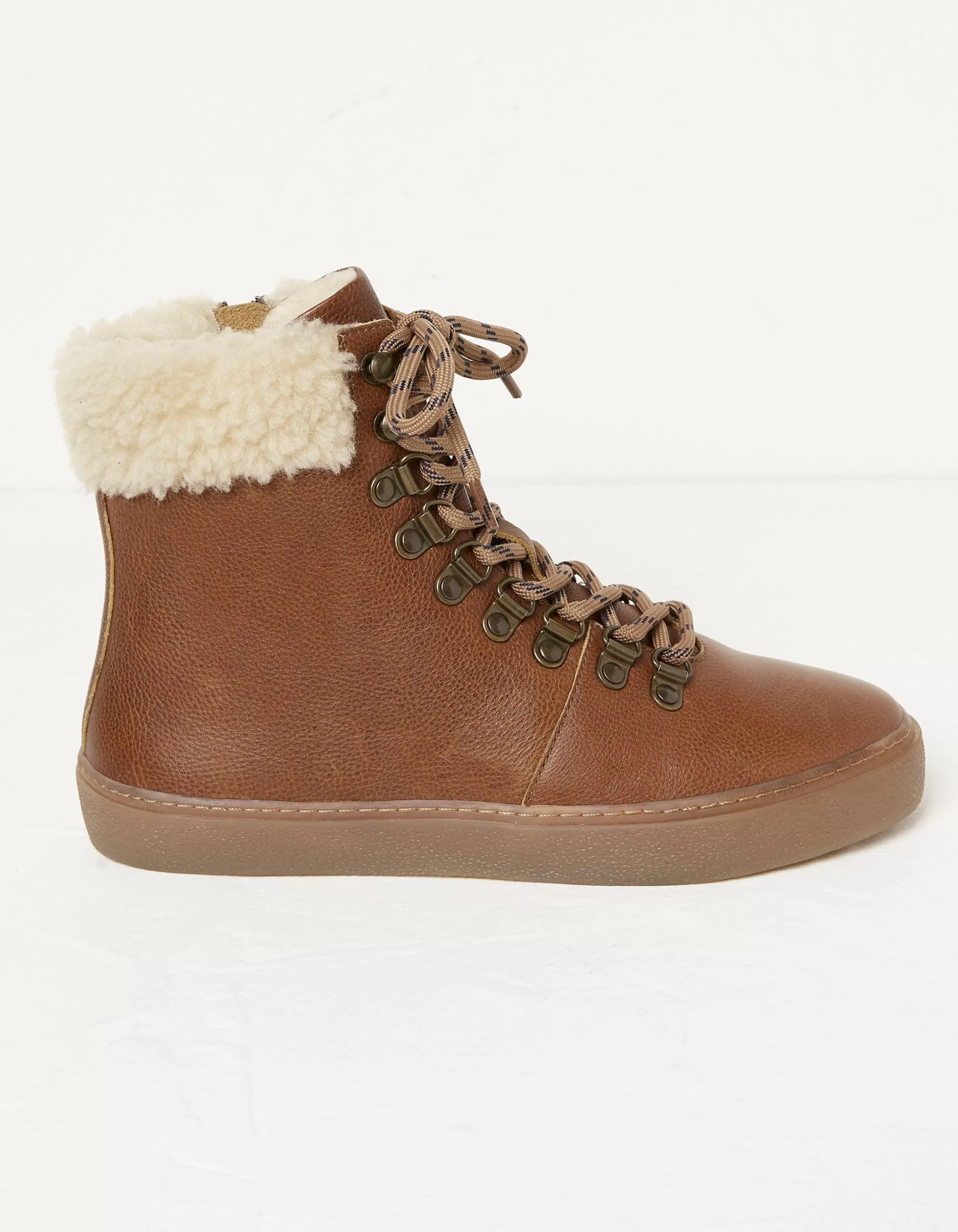 Hot FatFace Romy Hybrid Hiker Ankle Boot Tan