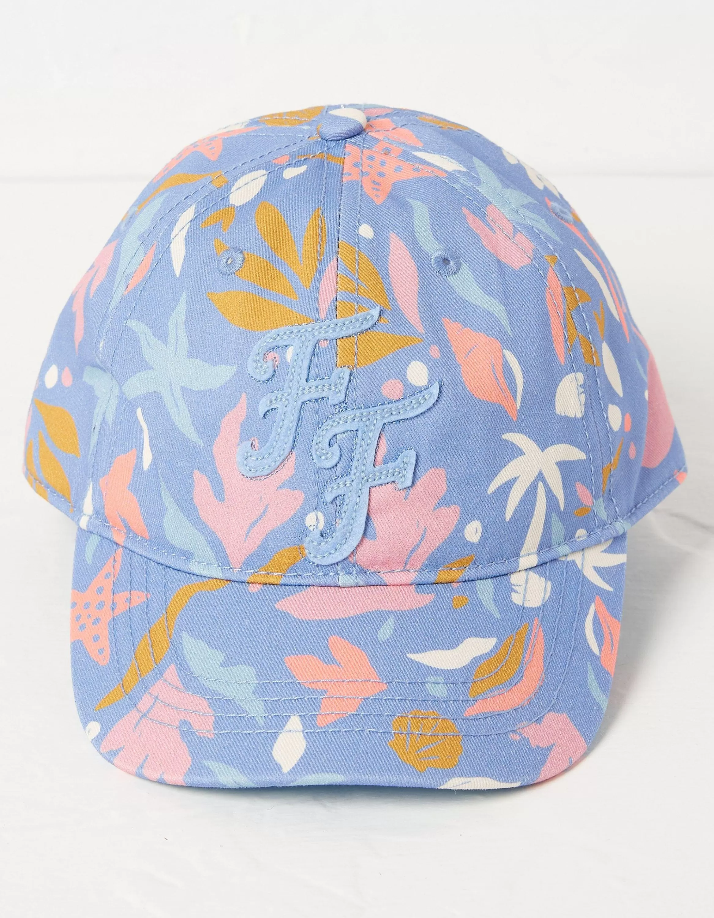 Sale FatFace Sea Scape Cap Bright Blue