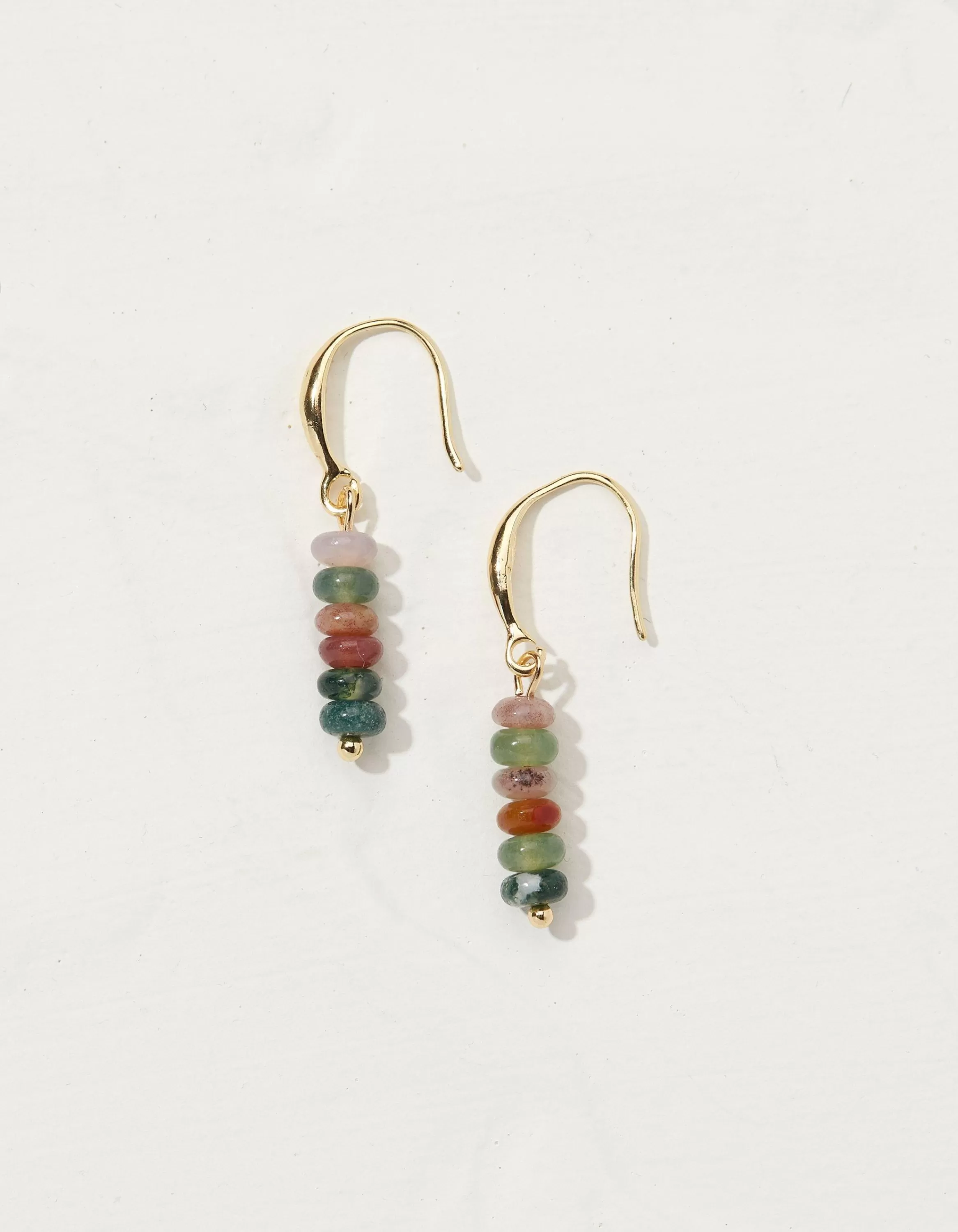 Best Sale FatFace Semi Precious Drop Earrings Multi