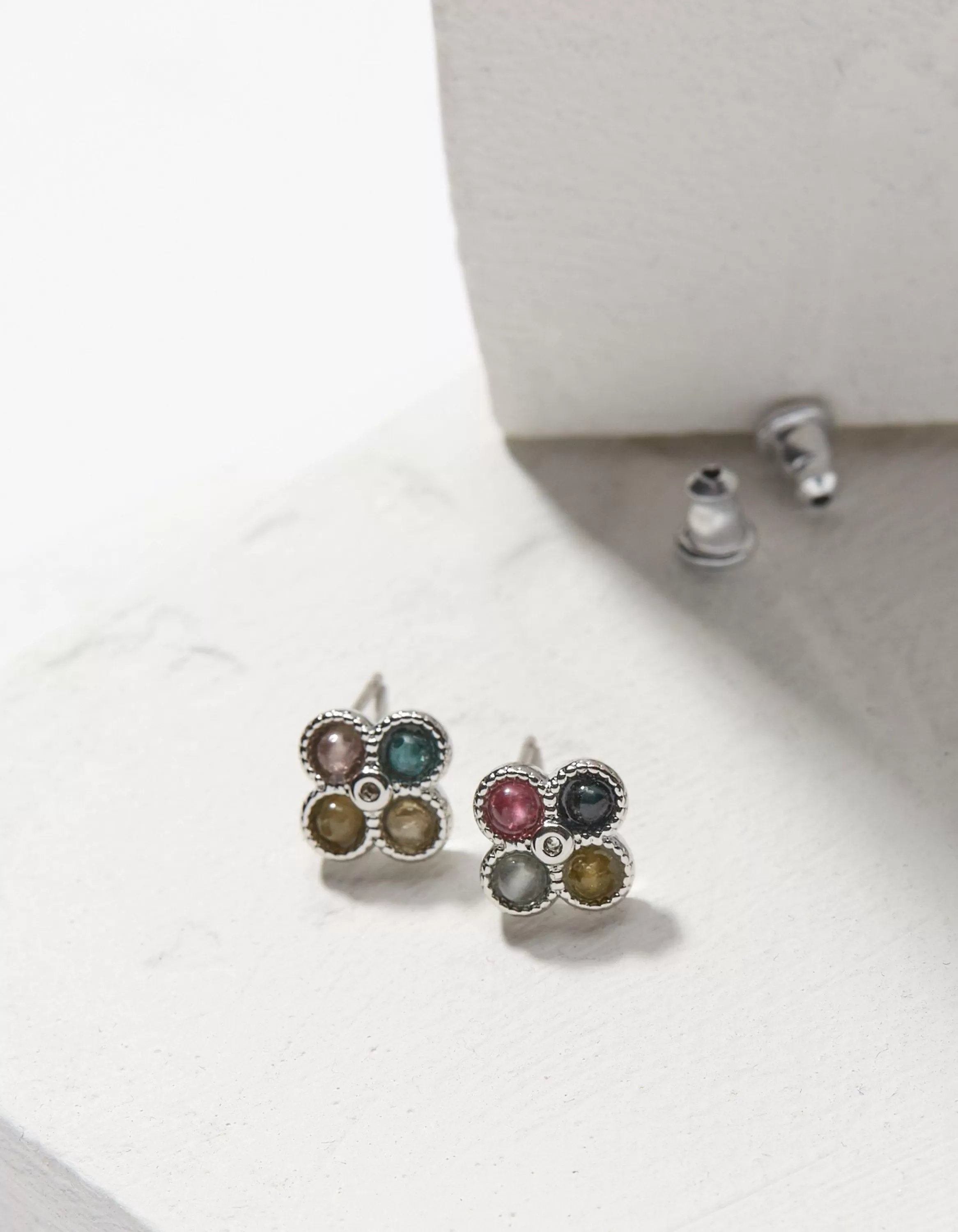 Outlet FatFace Semi Precious Studs Multi