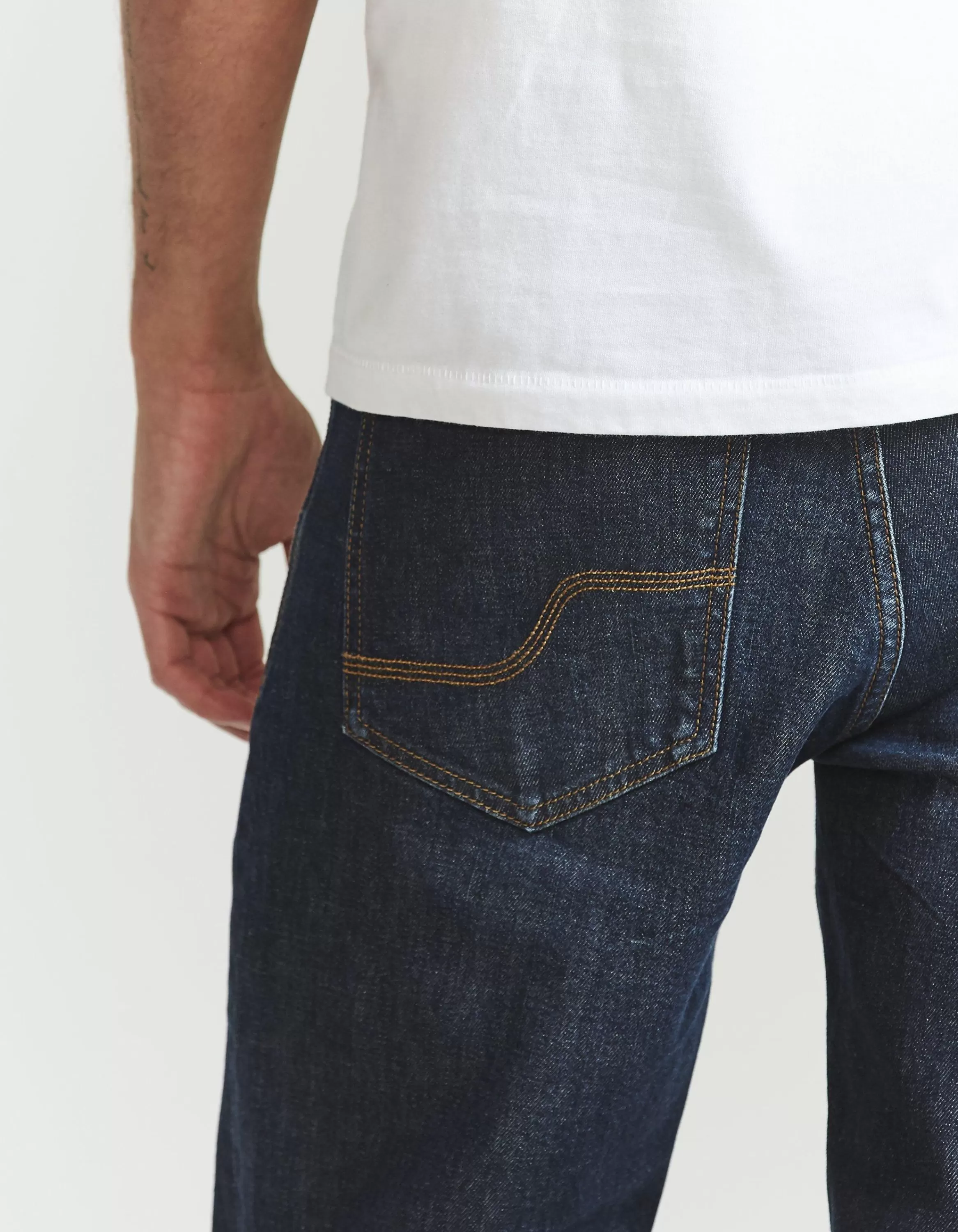 Discount FatFace Slim Dark Vintage Wash Jeans Denim