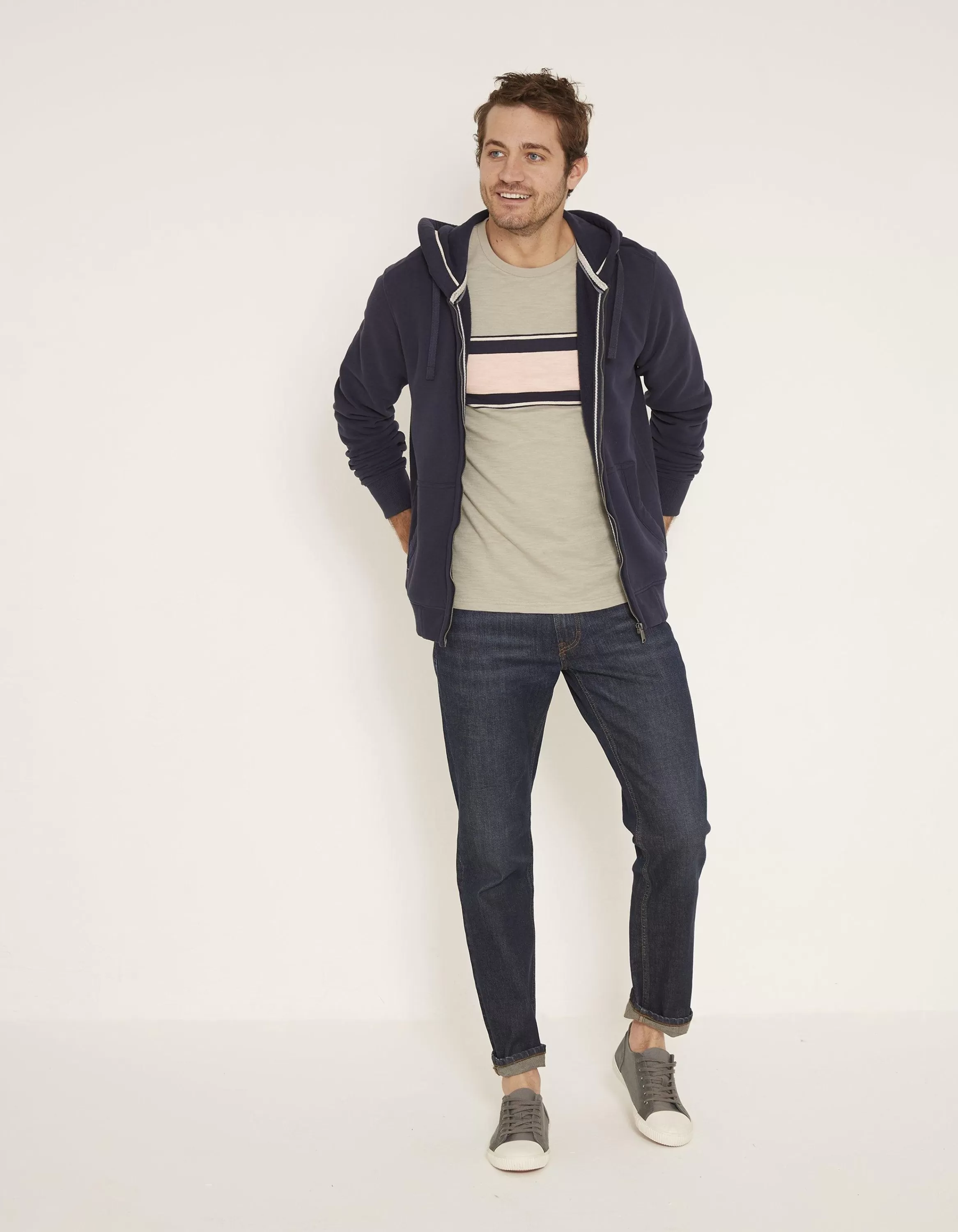 Discount FatFace Slim Dark Vintage Wash Jeans Denim