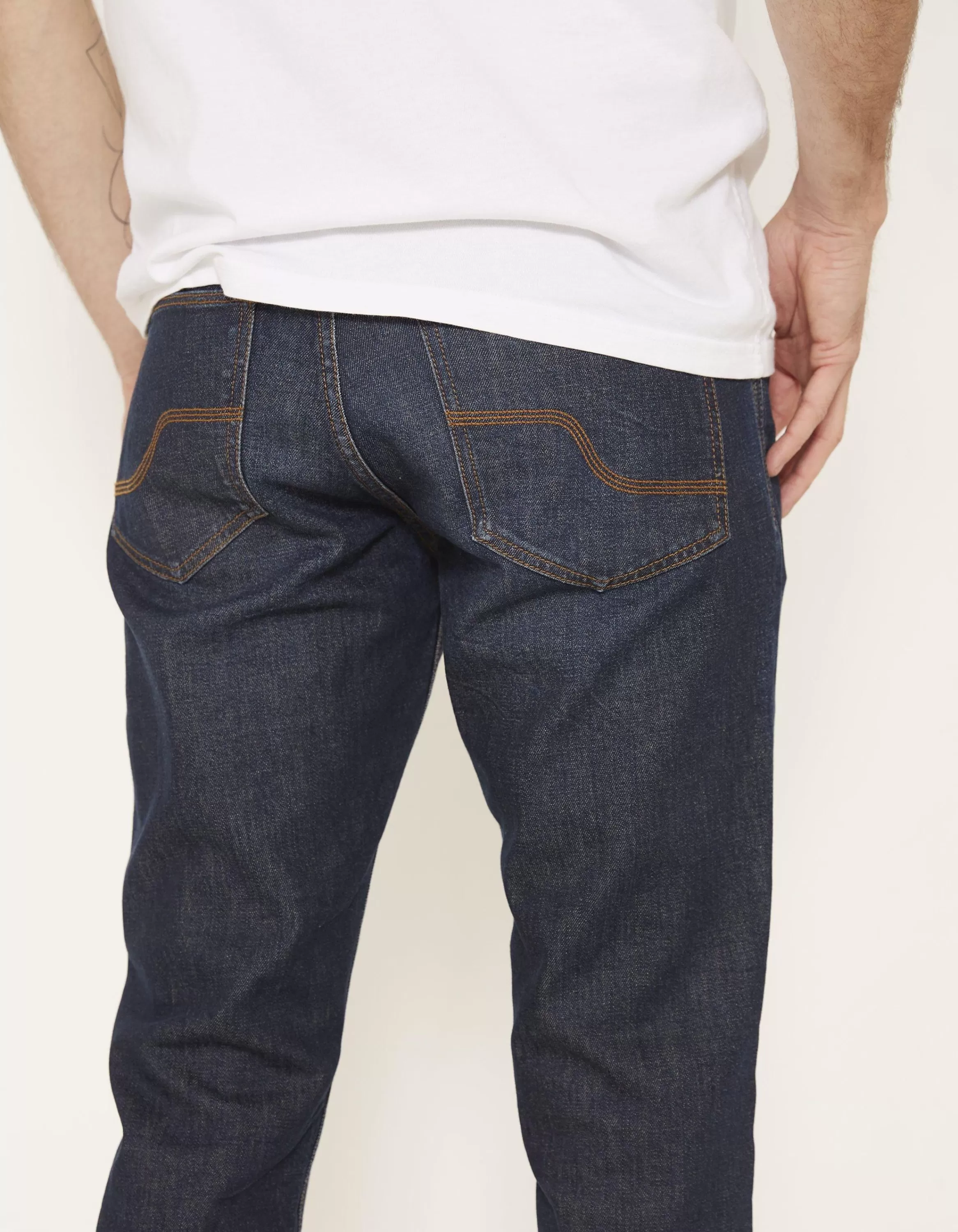 Discount FatFace Slim Dark Vintage Wash Jeans Denim