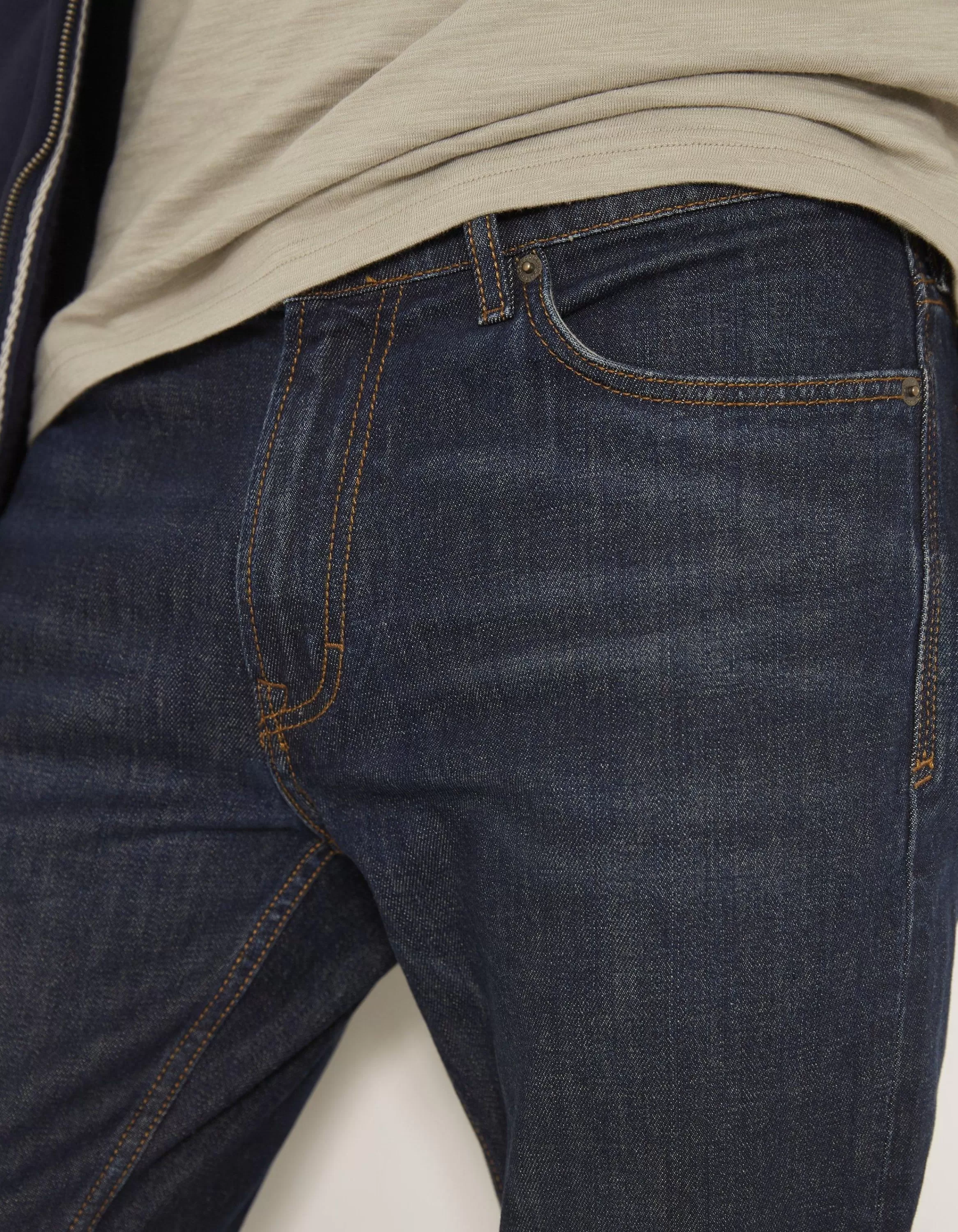 Discount FatFace Slim Dark Vintage Wash Jeans Denim