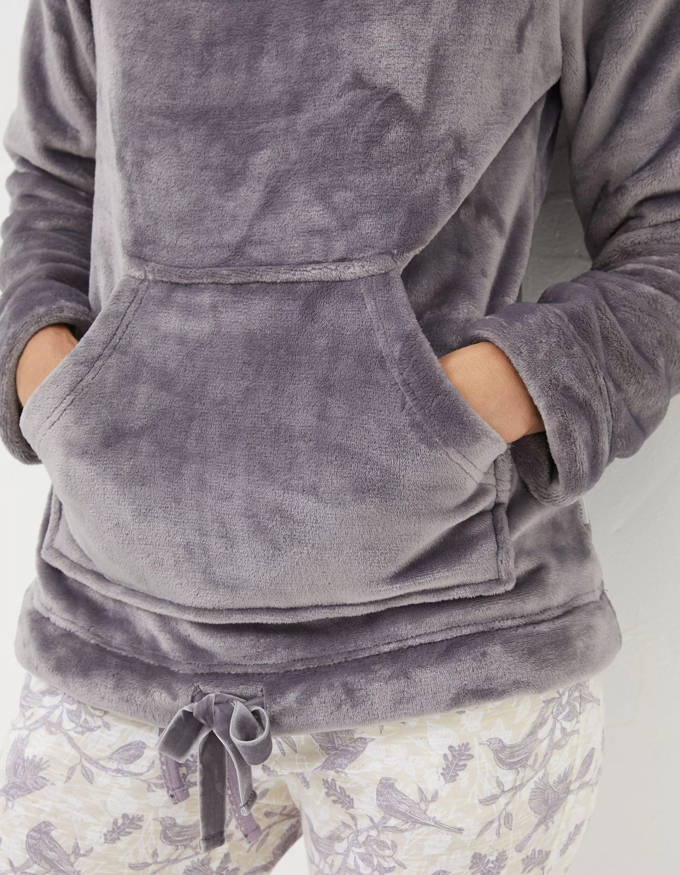 Cheap FatFace Snuggle Top Charcoal Grey