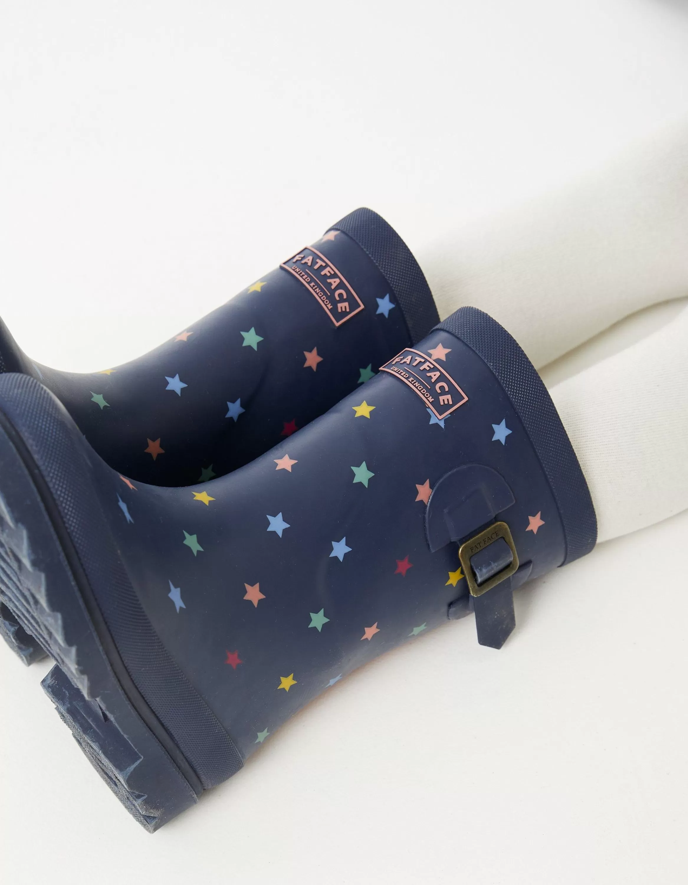 Flash Sale FatFace Star Wellies Navy