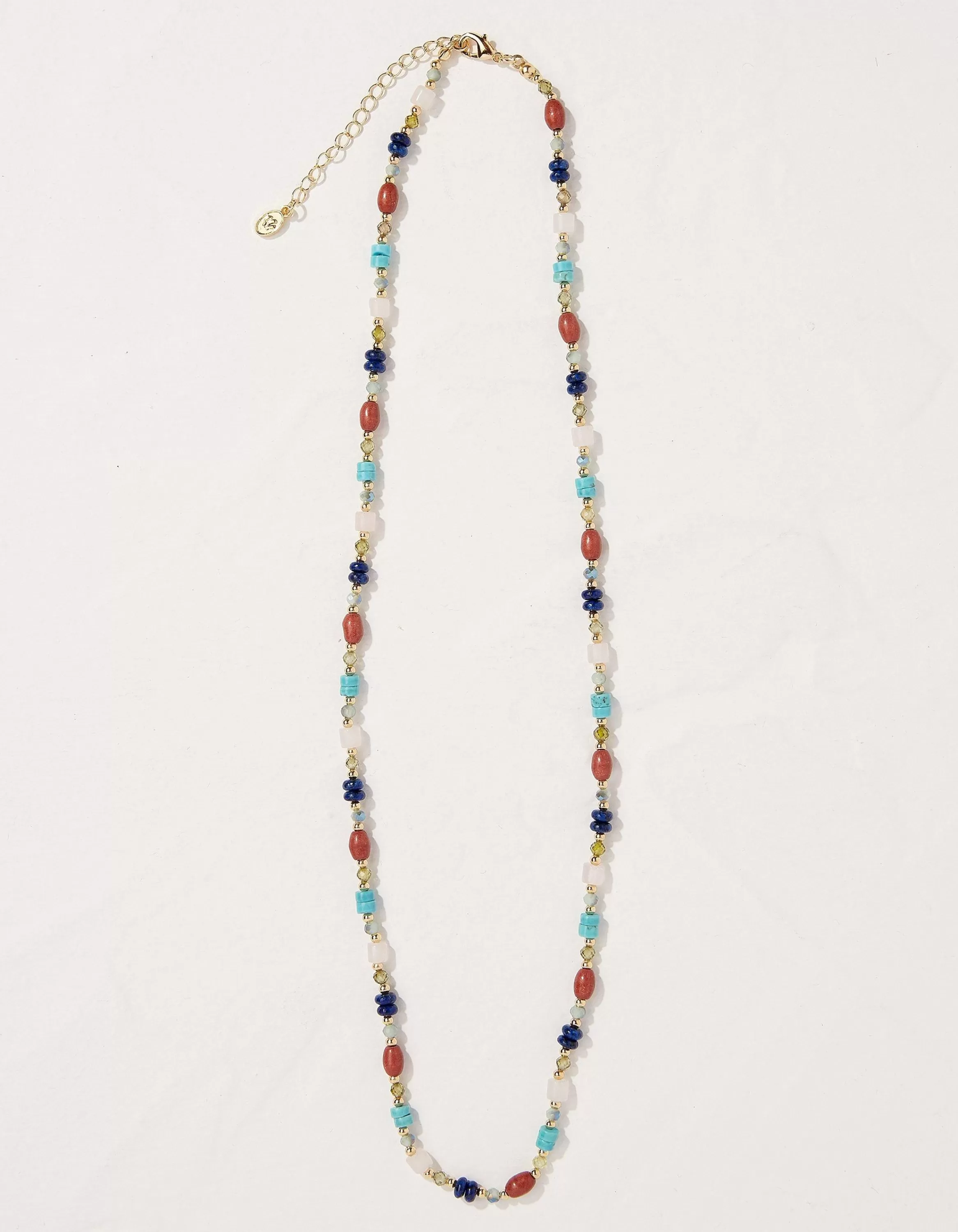 Outlet FatFace Stone And Bead Necklace Multi