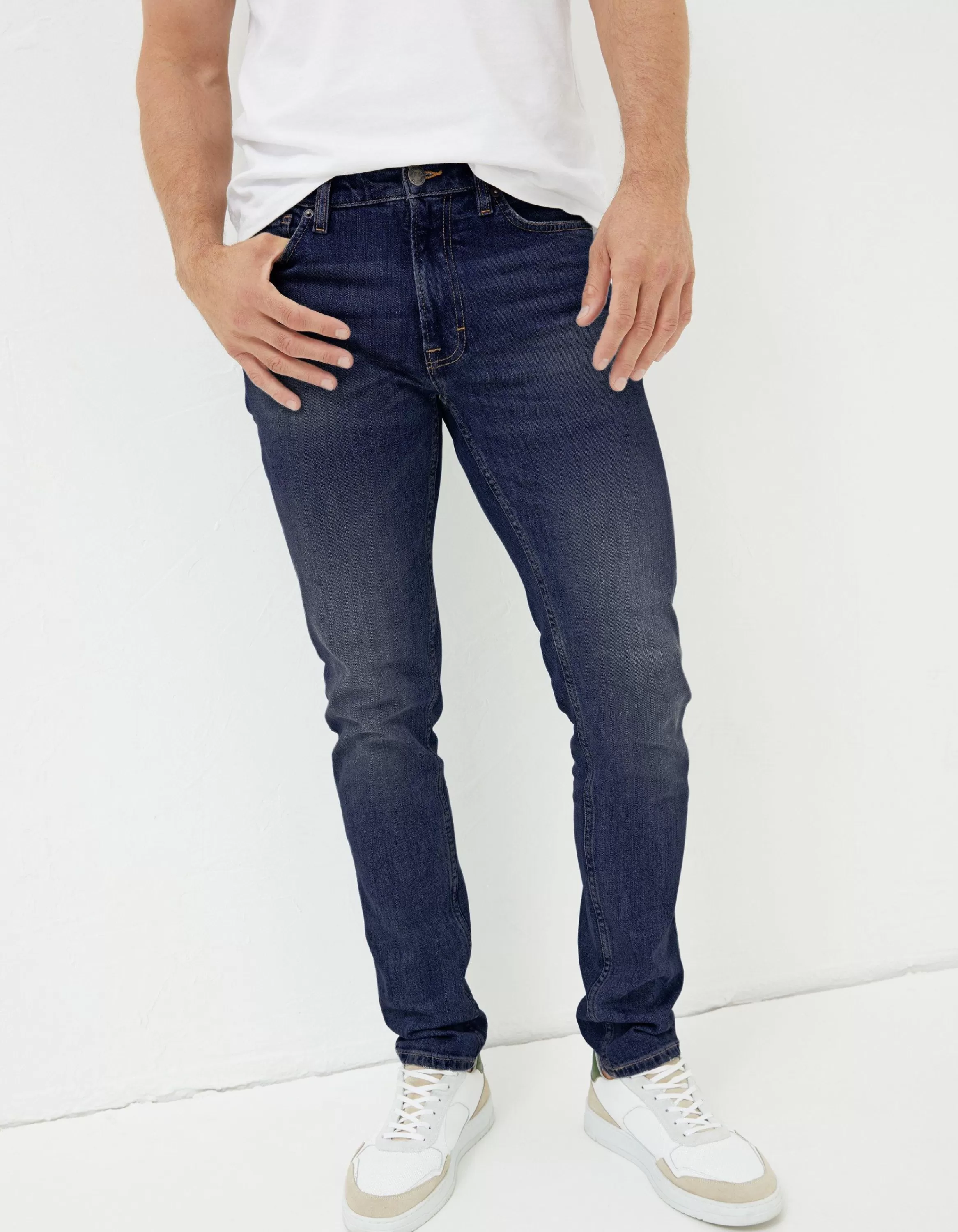 Outlet FatFace Super Slim Fit Jeans Dark Blue