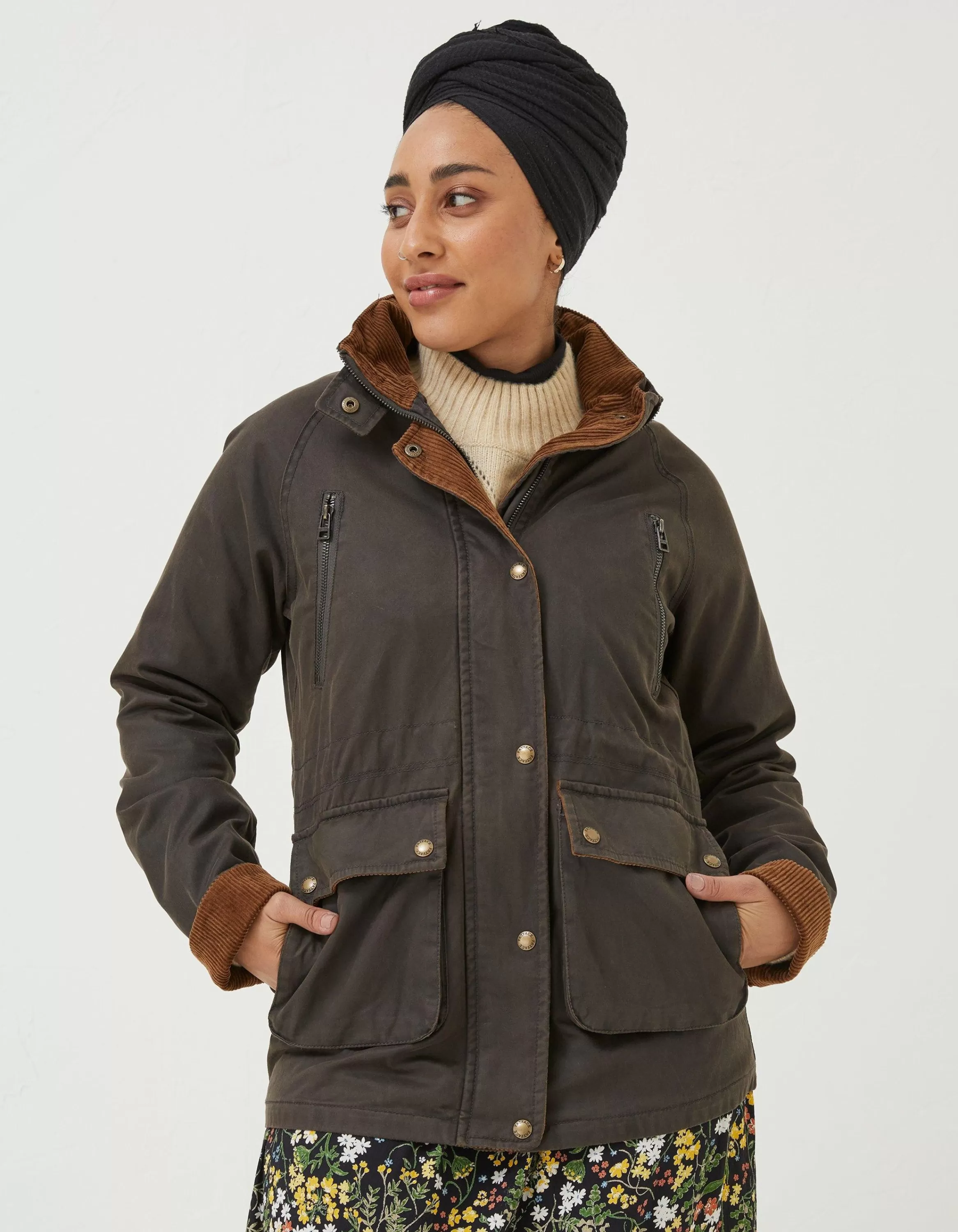 Flash Sale FatFace Sussex Jacket Chocolate