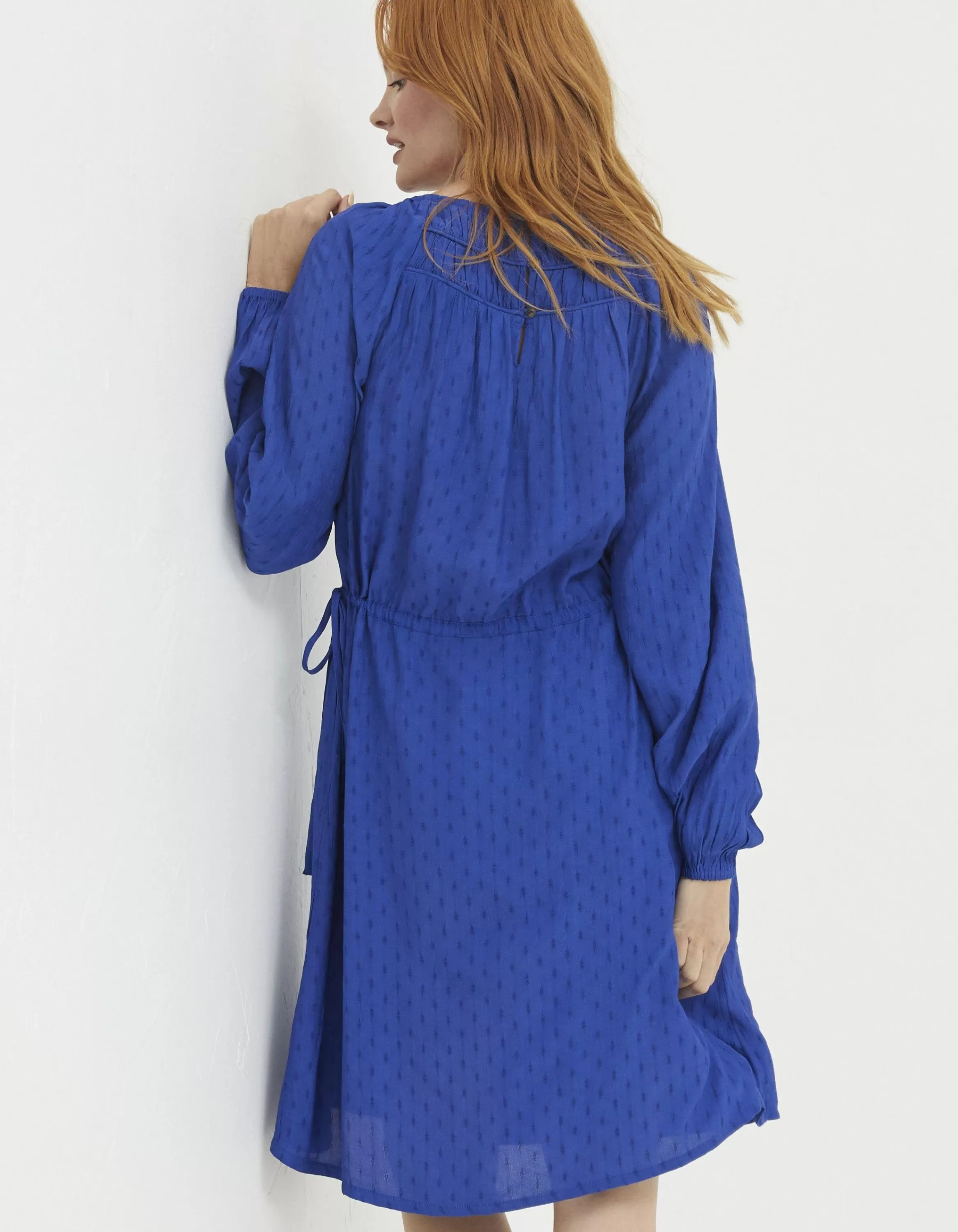 Sale FatFace Taylor Dress Bright Blue