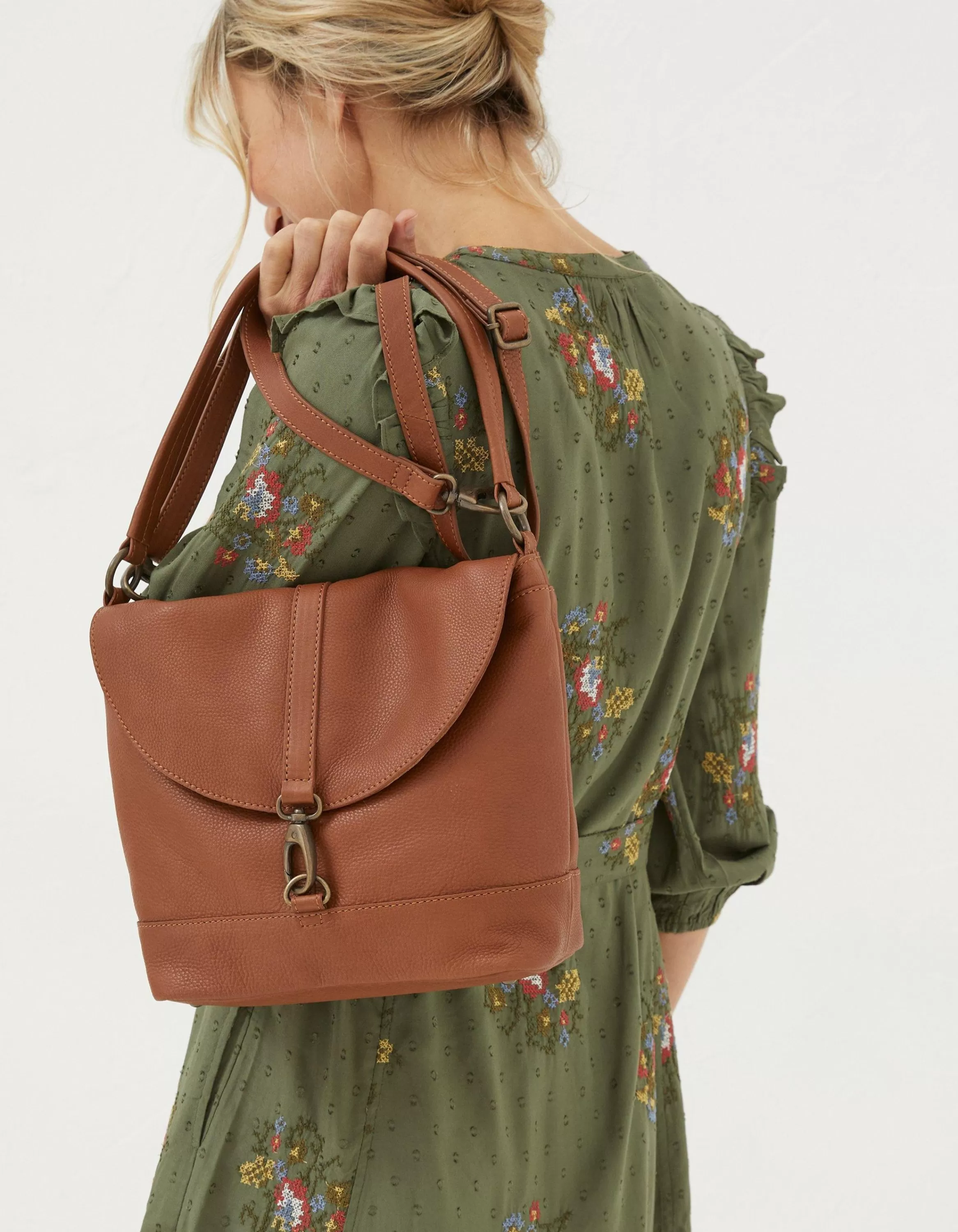 Hot FatFace The Amberly Shoulder Bag Tan