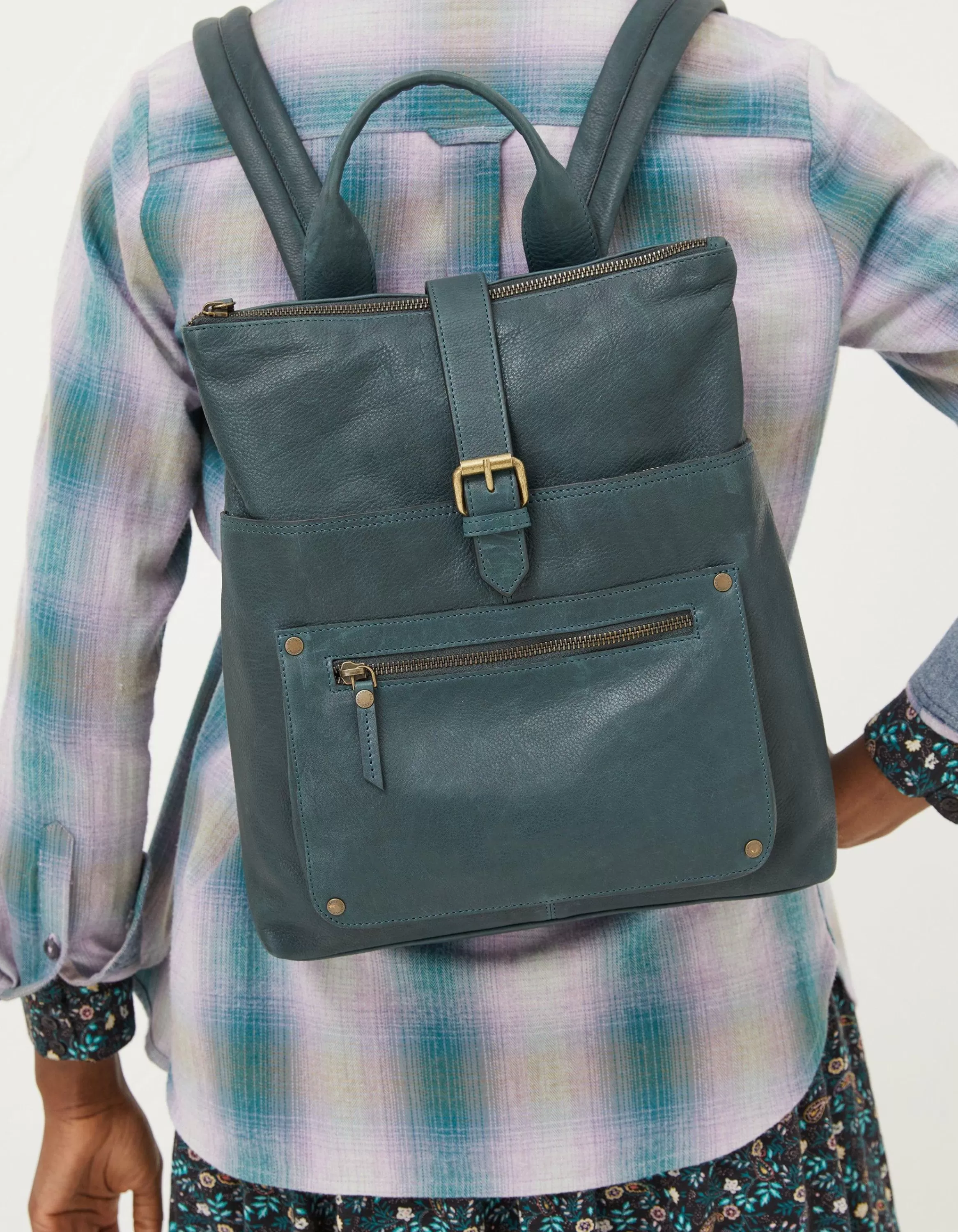 Cheap FatFace The Ava Backpack Dark Teal