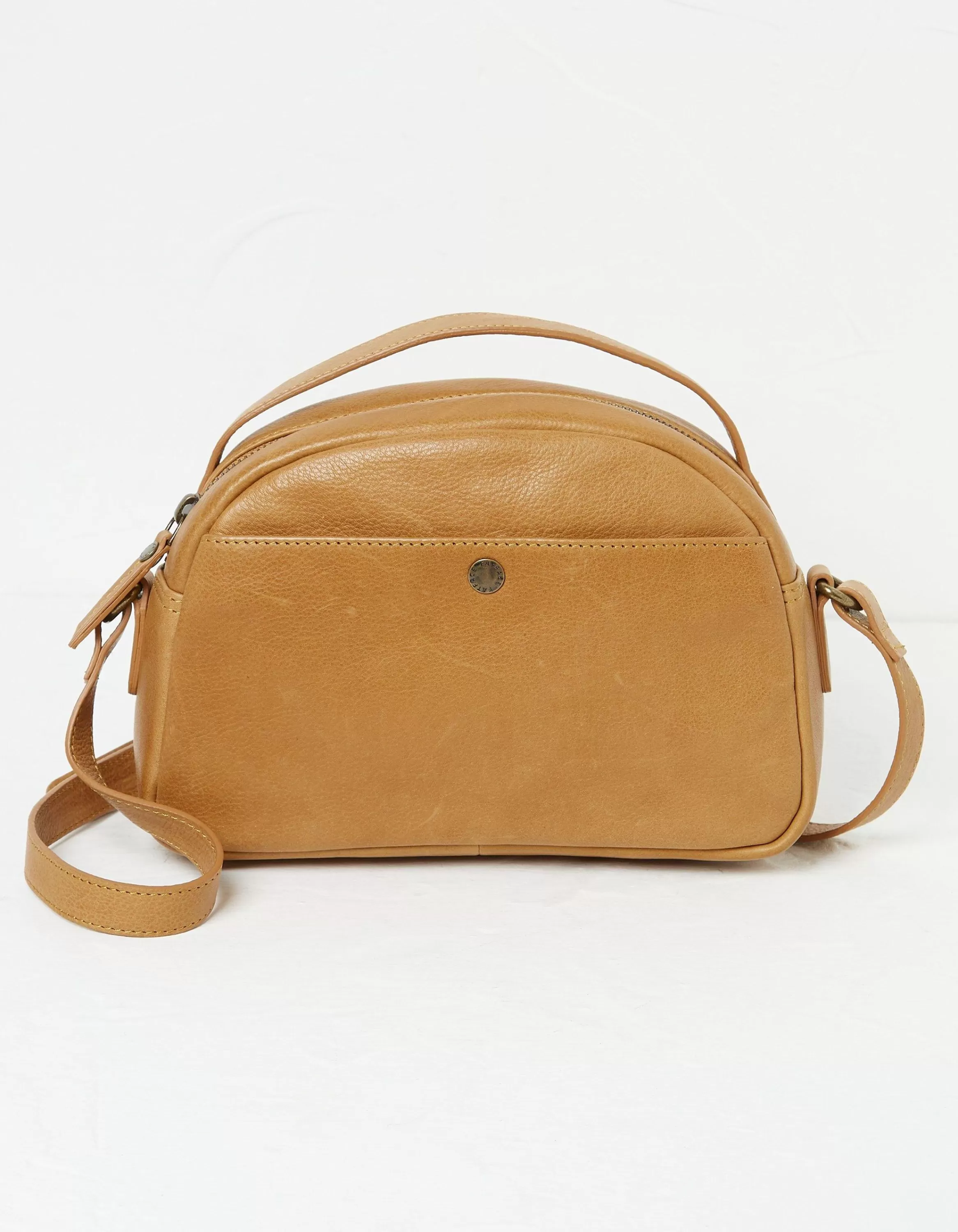 Fashion FatFace The Callie Crossbody Bag Mustard