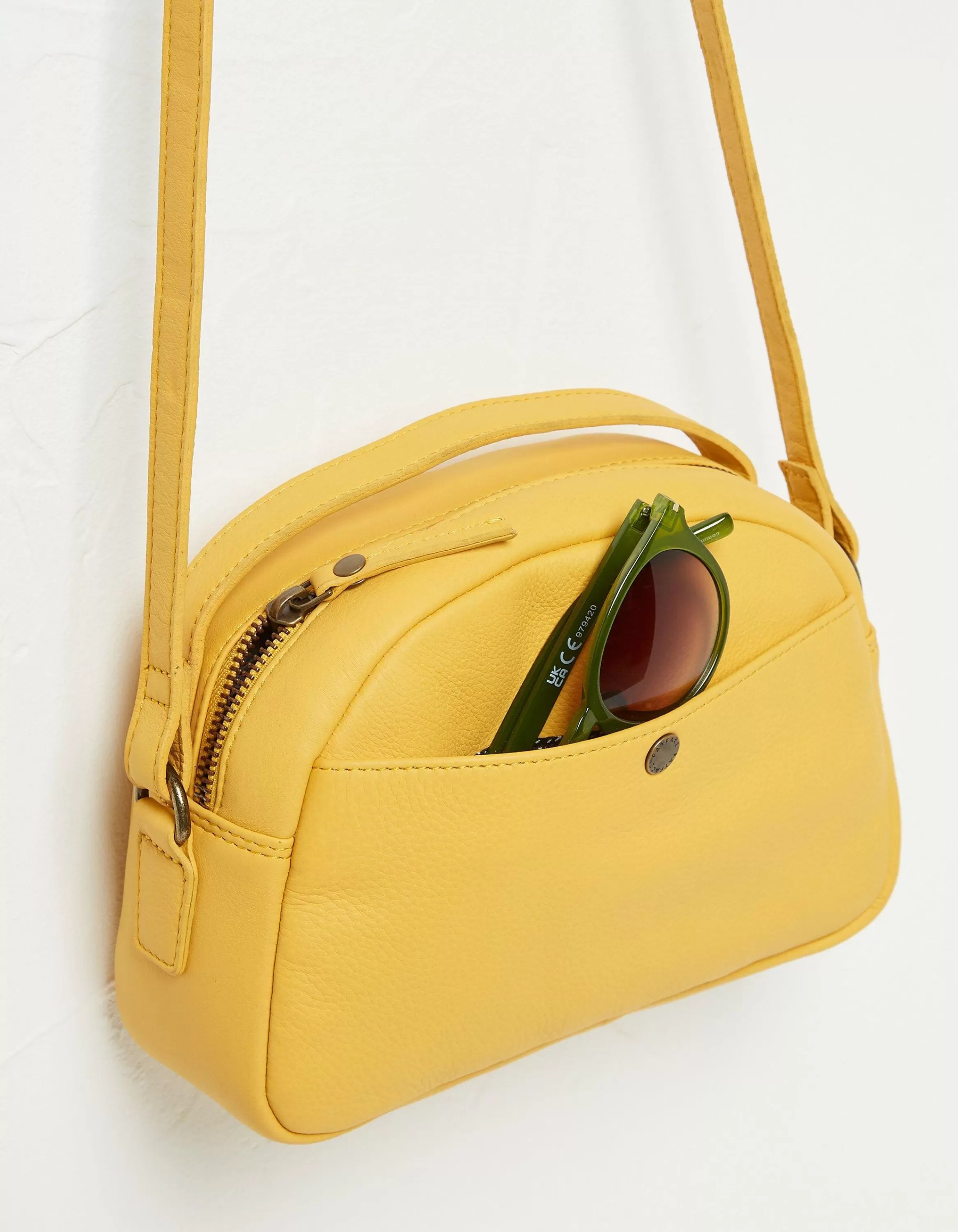 Fashion FatFace The Callie Crossbody Bag Yellow