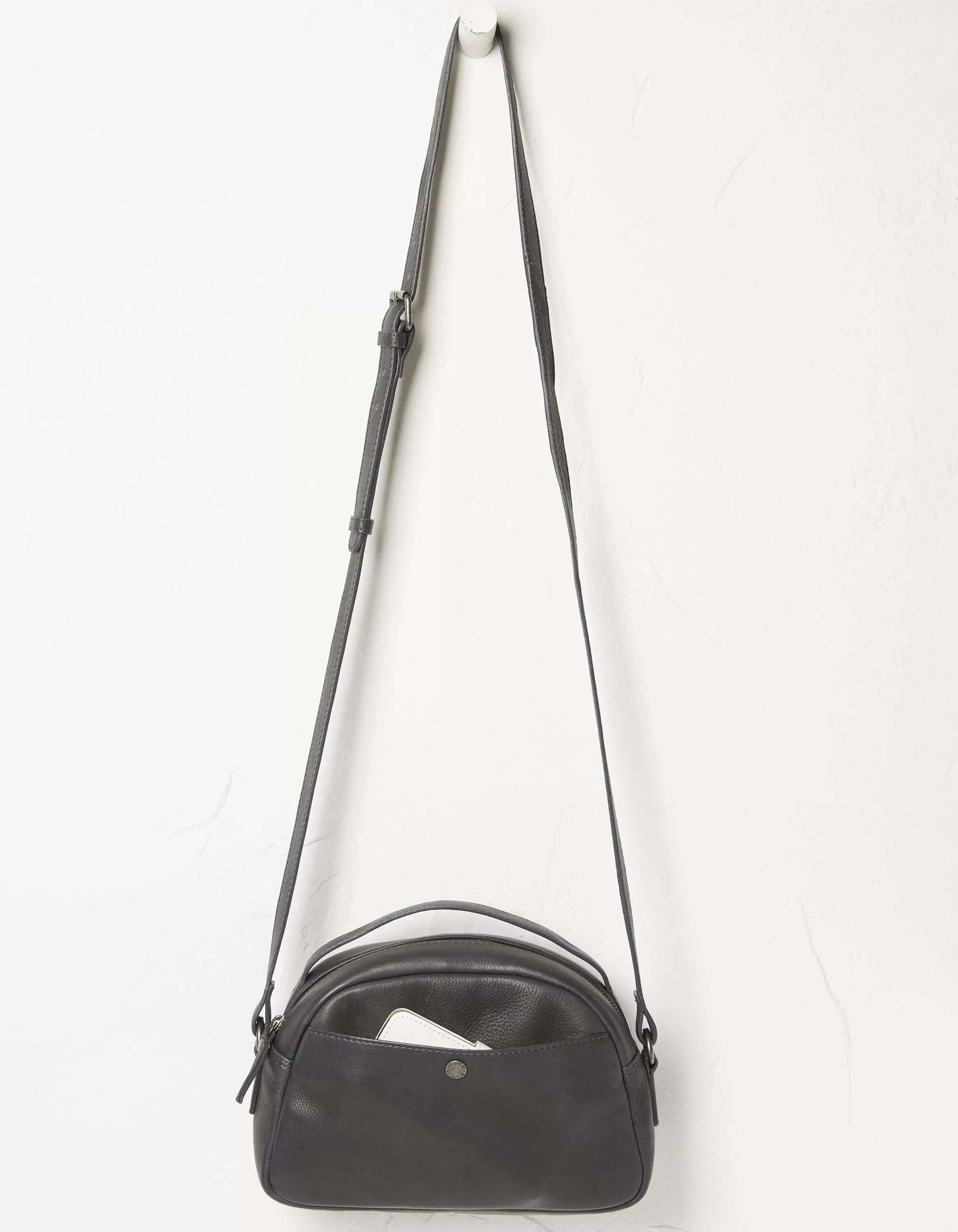 Clearance FatFace The Callie Crossbody Bag Charcoal Grey