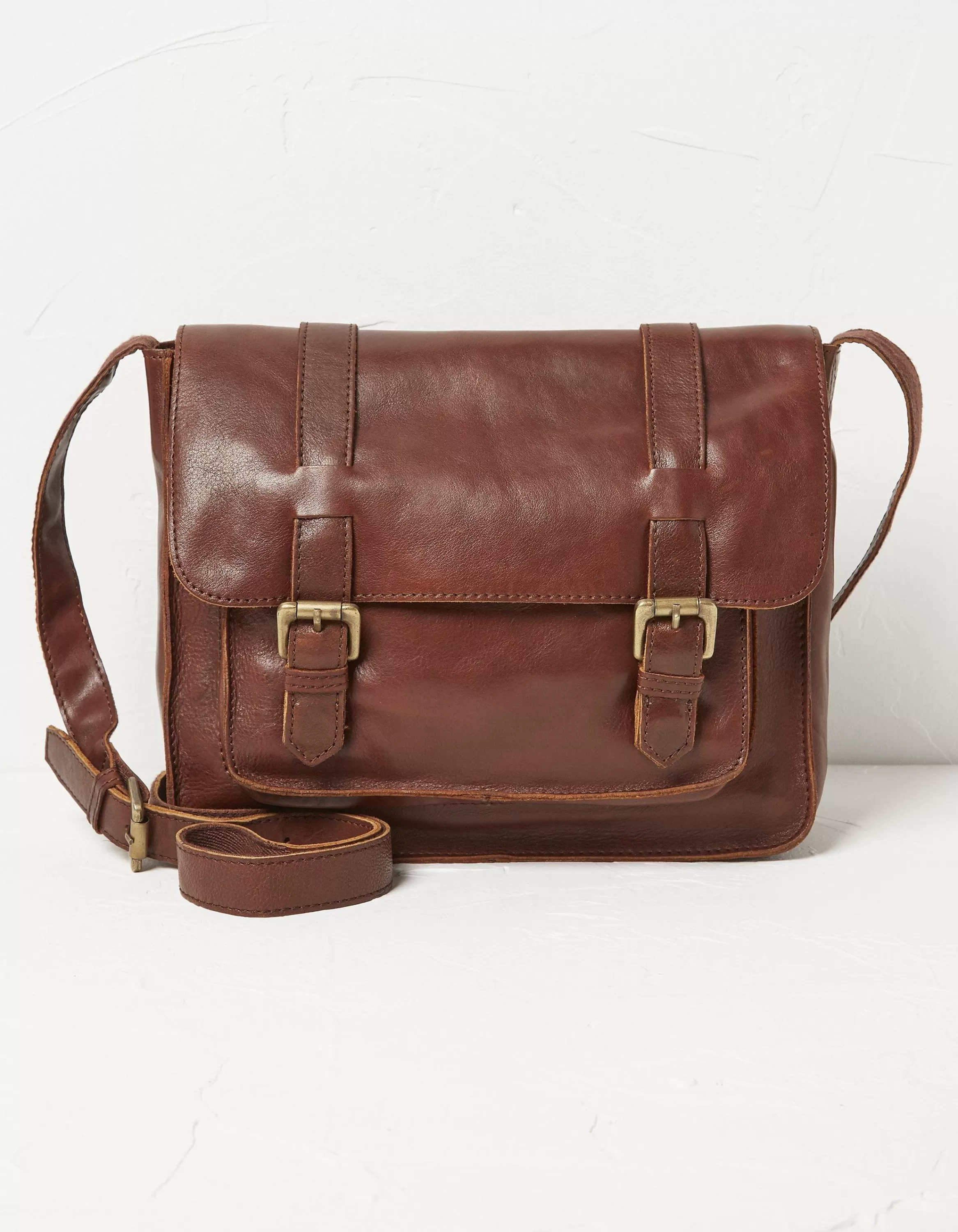 Hot FatFace The Camilla Satchel Chestnut