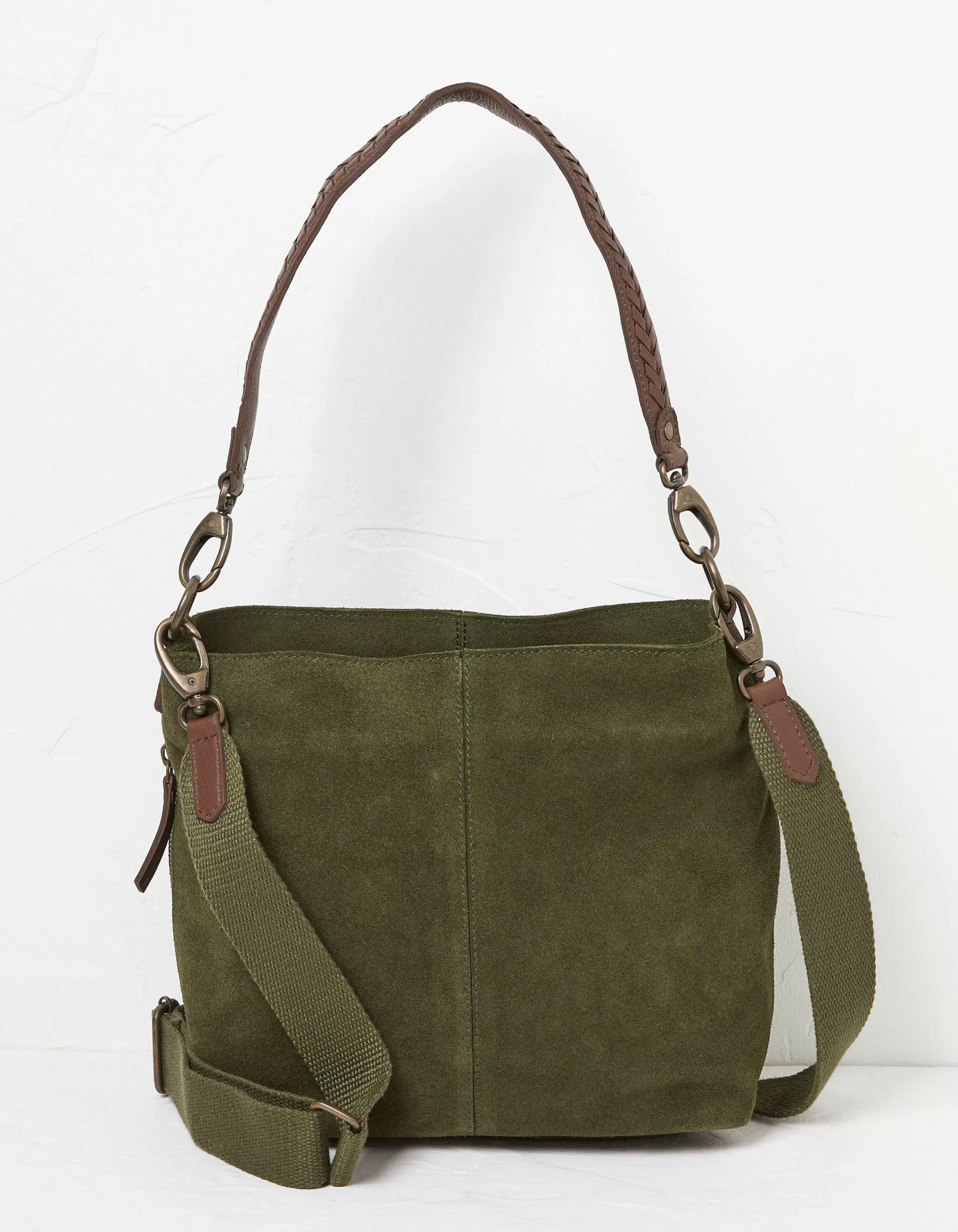 Cheap FatFace The Valletta Shoulder Bag Green