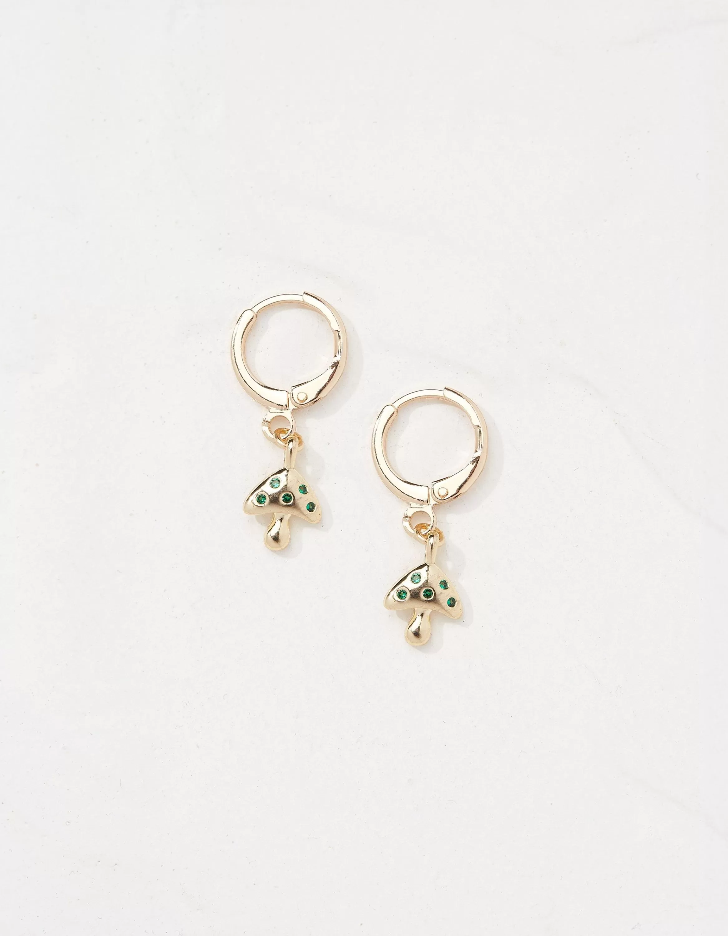 Shop FatFace Toadstool Drop Earrings Gold