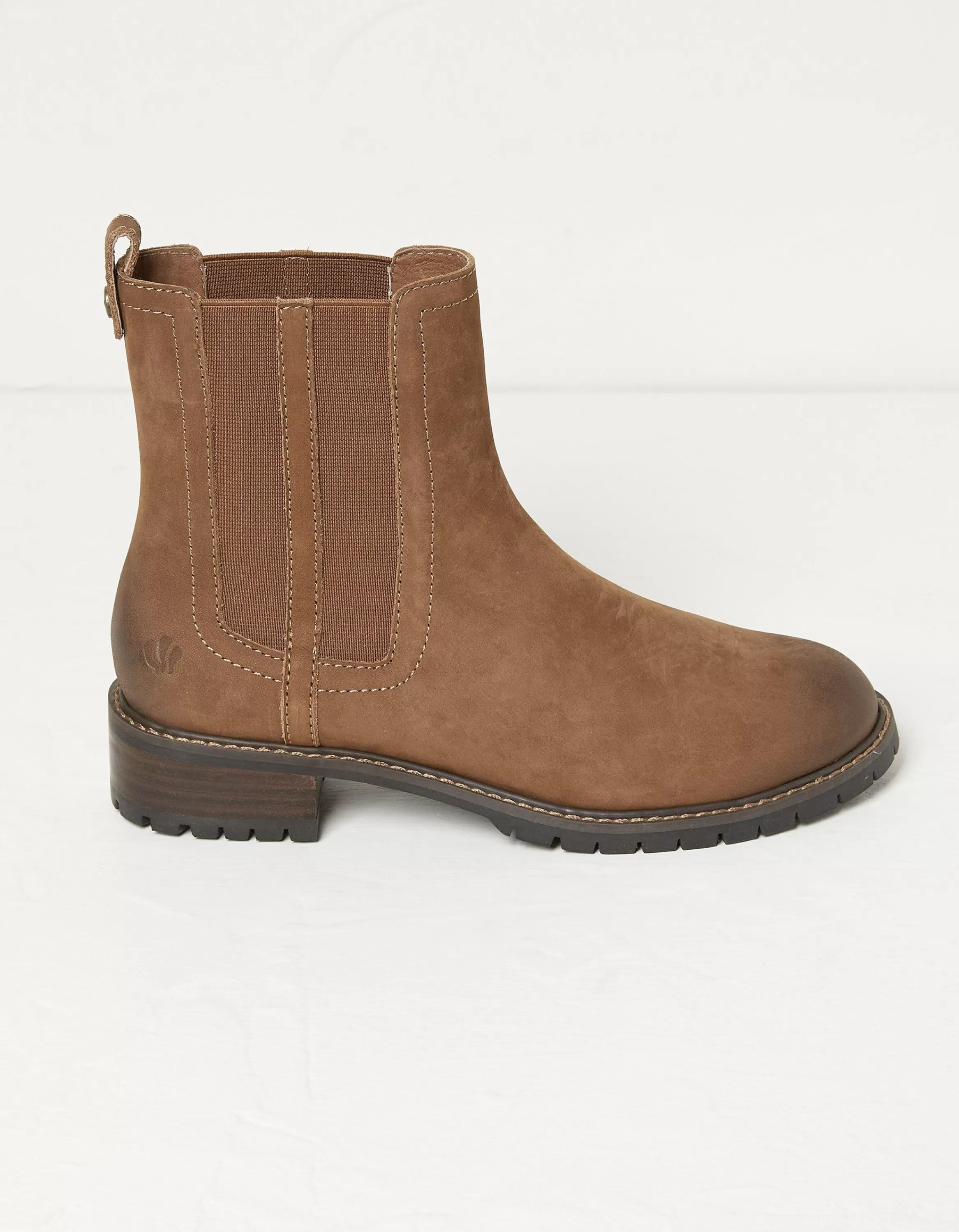 Outlet FatFace Verity High Ankle Chelsea Boot Tan