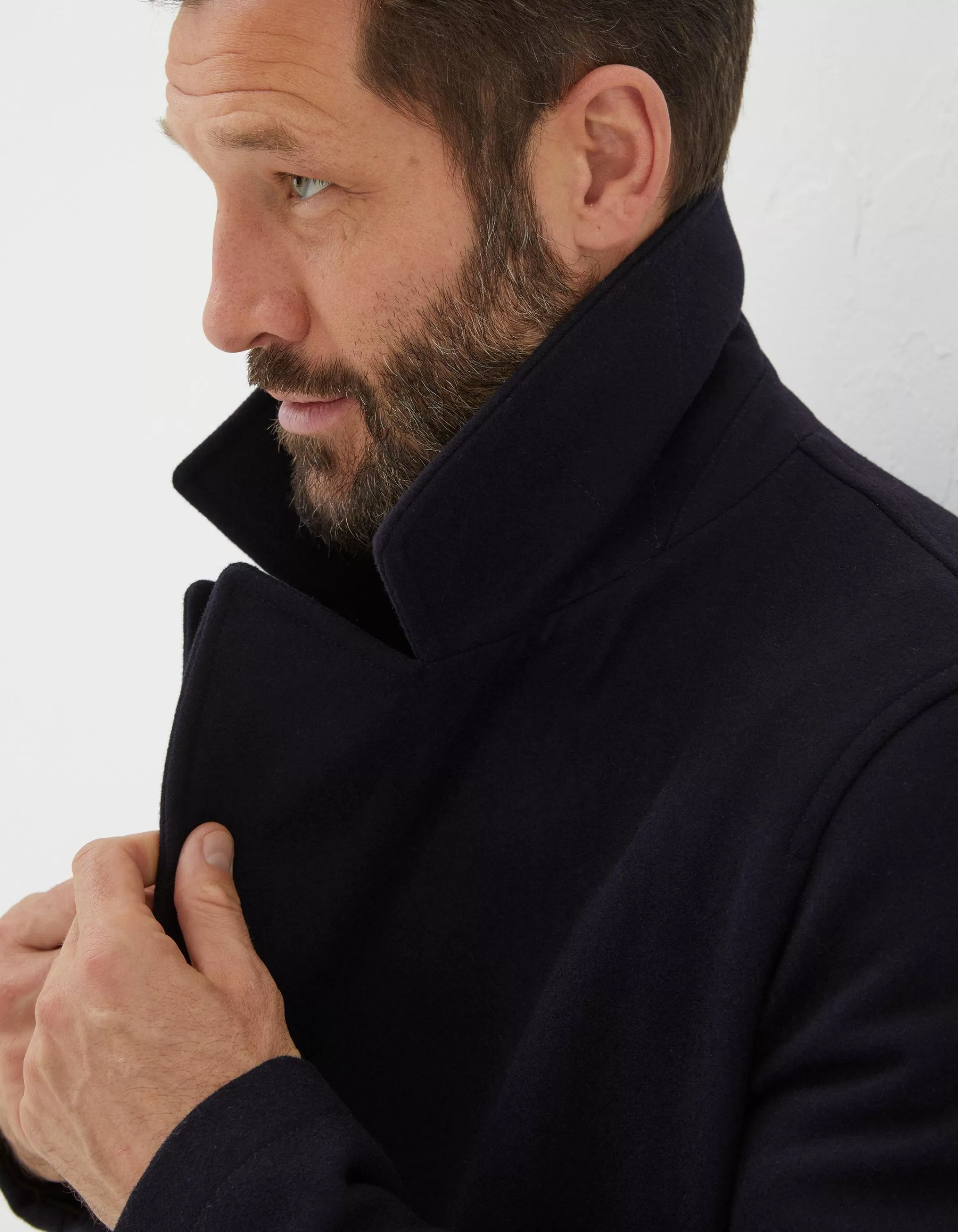 Flash Sale FatFace Wool Peacoat Navy